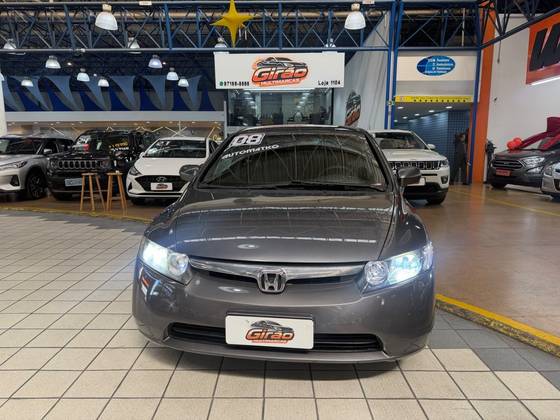 HONDA CIVIC 1.8 LXS 16V FLEX 4P AUTOMÁTICO HONDA CIVIC 1.8 LXS 16V FLEX 4P AUTOMÁTICO